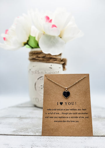 I LOVE YOU - Inspirational and Meaningful Pendant Necklace